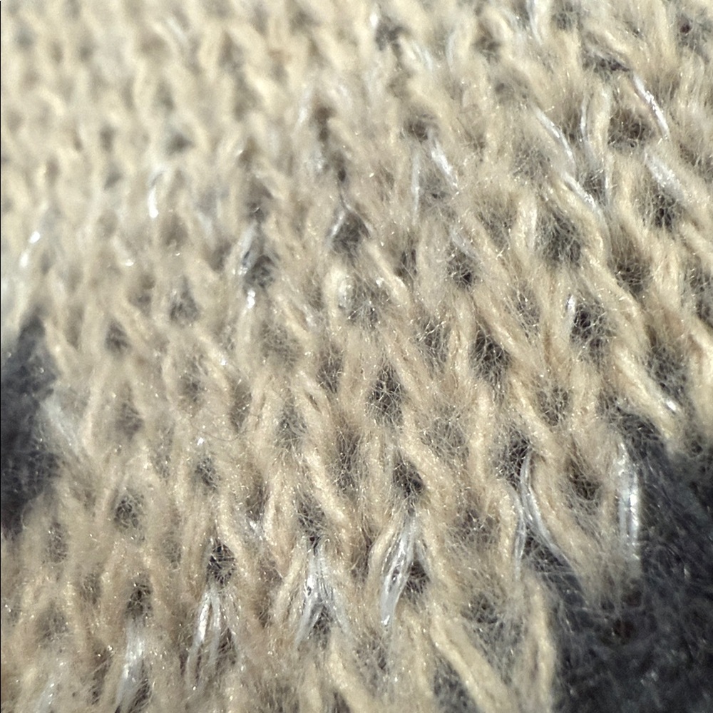 Red nosed Reindeer Christmas Sweater Glistening Antlers - Picture 13 of 15